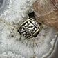 Charles Krypell Vintage Sterling Silver & 18K Gold Fashion Dome Ring Size 7 For Women