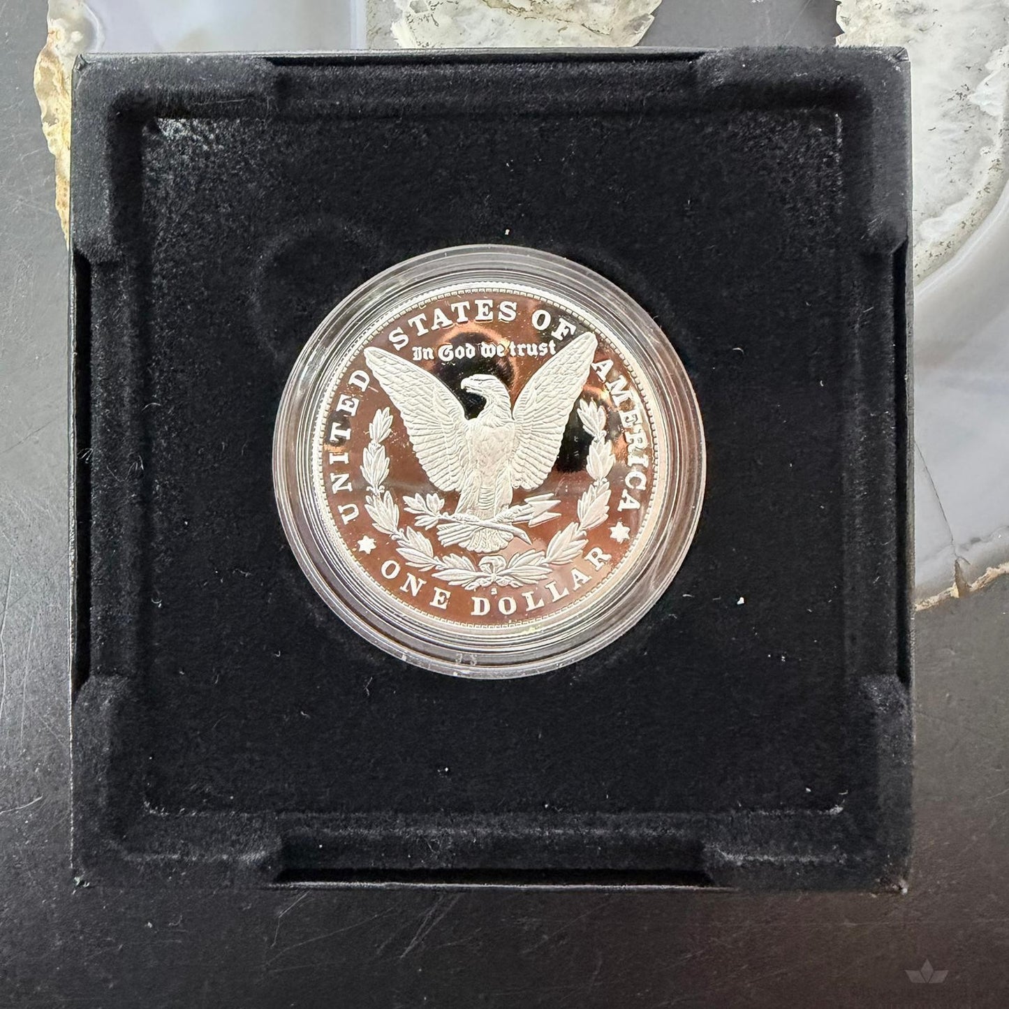 US 2003 Pure Silver One Troy Ounce Morgan Dollar Proof Uncirculated #112825-9DX