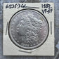1882 US 90% Morgan Silver Dollar VF-XF #61225-3GL Beautiful