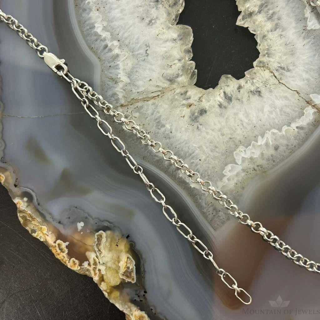 Carolyn Pollack Sterling Silver Double Sided Peace & Joy Symbols Necklace For Women