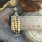 Carolyn Pollack Sterling Silver Mother Of Pearl & Cross Chandelier Earrings For Women