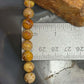 Sterling Silver 8mm Round Snakeskin Jasper 16" Necklace For Women