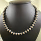 Sterling Silver Navajo Pearl Necklace Length 18" / 8 mm For Women