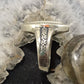 Carolyn Pollack Sterling  Silver Marquise Moonstone Decorated Ring Size 8.25 For Women