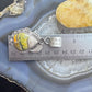 Sterling Silver Southwestern Style Teardrop Bumblebee Jasper Decorated Pendant For Women
