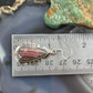 Sterling Silver Southwestern Style Teardrop Rhodochrosite Dangle Earrings For Women