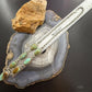 Sterling Silver Southwestern Style Royston Turquoise Lariat 30" Necklace For Women