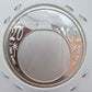 Vintage US 2002 One Troy Ounce .999 Fine Silver Holiday Theme #102525-4HXPE