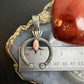 Eva & Linberg Billah Native American Sterling Silver Pink Conch Naja Pendant
