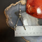 Various Sizes Navajo Pearl Beads Sterling Silver Dangle Earrings For Women