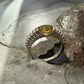 Carolyn Pollack Sterling Silver Faceted Citrine Decorated Ring For Women
