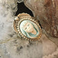 Carolyn Pollack Southwestern Style Sterling Silver Porcelain Maiden Cameo Ring For Women