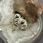 Sterling Silver Modern Swirl Looped Band Fashion Ring For Women, Taxco Mexico