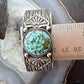 Sunshine Reeves Sterling Silver Native American High Grade Kingman Turquise Unisex Cuff
