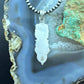 Sterling Silver Southwestern Style 3 Sonora Gold Turquoise Pendant For Women