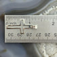 Sterling Silver Fashion Unisex Cut Out Cross Pendant