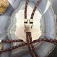 Sterling Silver Southwestern Style Large Rectangle Wild Horse Bolo Tie For Men