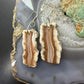 Sterling Silver Agate Slab Dangle Earrings For Women #400