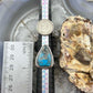 Sterling Silver Southwestern Style Teardrop Shattuckite Decorated Ring Size 6.5 For Women