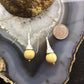 Carolyn Pollack Sterling Silver Round Wooden Bead Dangle Earrings For Women