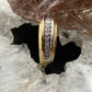 14K Yellow Gold Diamonds Bridal Band Ring Size 6, Ring For Women