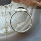 Carolyn Pollack Sterling Silver Onyx Maiden Profile Engraved Ring Size 6.75 For Women