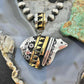 Tommy & Rosita Singer Native American Sterling Silver & GF Overlay Unisex Bear Pendant