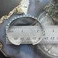 Jason & Pearl Ukestine Native American Sterling Silver Turquoise Single Row Bracelet For Women