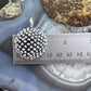 Sterling Silver Fashion Electroform Porcupine Pendant- Taxco Mexico
