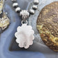 Sterling Silver Southwestern Style High Grade Matrix Sierra Bella Turquoise Pendant For Women