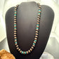 Southwestern Style 8mm Copper Navajo Pearl Round & Turquoise 18"-20" Necklace