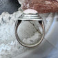 Carolyn Pollack Sterling Silver Oval Rose Quartz Decorated Ring Size 7 For Women