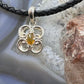 Carolyn Pollack Sterling Silver Faceted Marquise Citrine Enhancer Pendant For Women