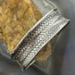 Sterling Silver Woven Flexible & Adjutable Decorated Fashion Bracelet For Women #1