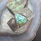 Sunshine Reeves Native American Sterling Silver High Grade Kingman Turquise Unisex Cuff