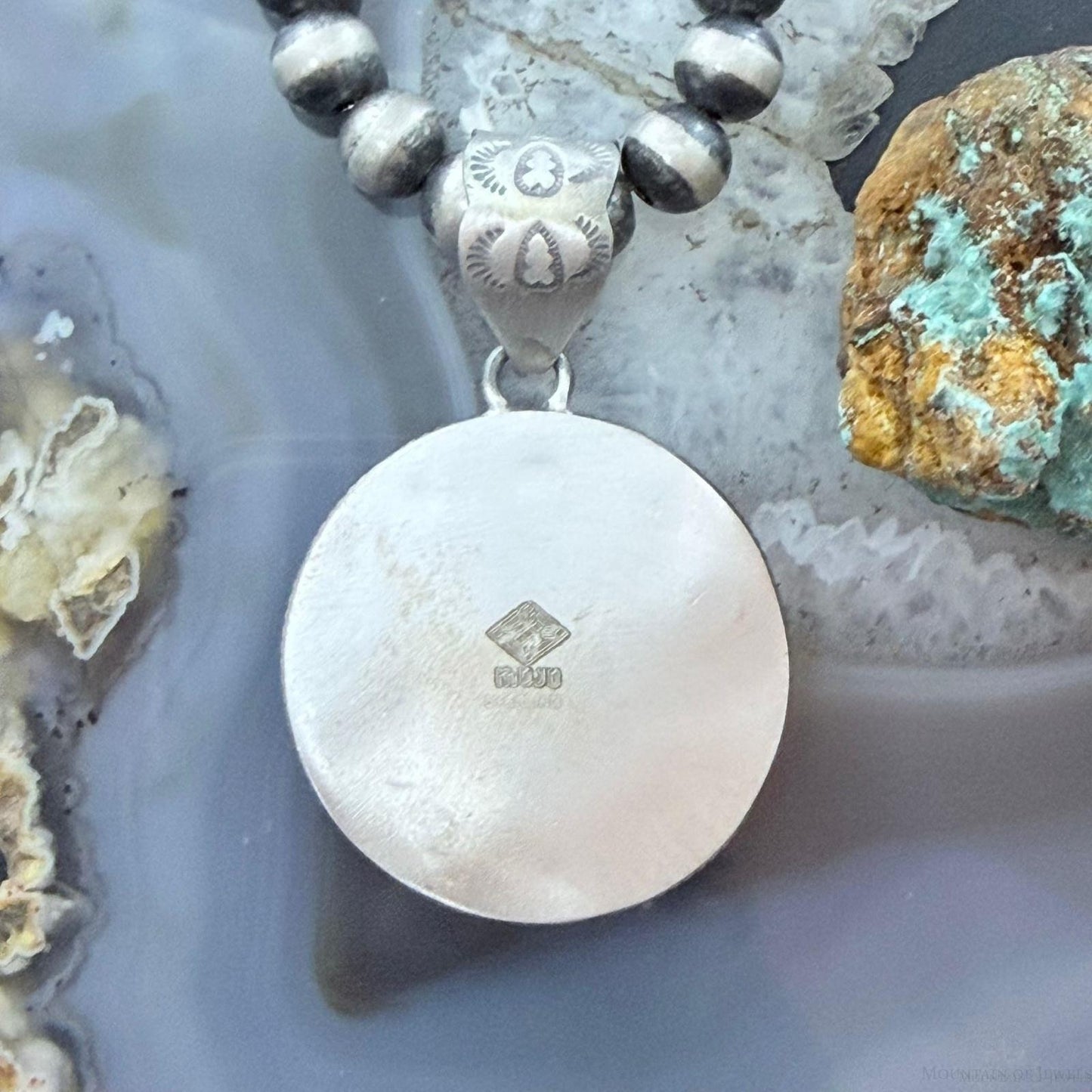 Genuine 1935 90% Silver Mercury Dime Coin w/Purple Dahlia Decorated Unisex Pendant