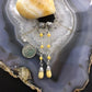 Carolyn Pollack Sterling Silver Faceted Yellow Jasper Dangle Earrings For Women