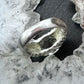 Carolyn Pollack Sterling Silver Faceted Oval White Topaz Decorated Ring Sz 7 For Women