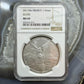 2011 Mexico 1.0ozt .999 Fine Silver Round NGC MS69 #2922765-013 Brown Label