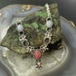 Carolyn Pollack Sterling Silver Blue Lace & Rhodochrosite Necklace For Women