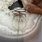 Sterling Silver Electroform Small Rose Fashion Ring Size 7.25 For Women