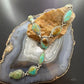 Sterling Silver Southwestern Style Royston Turquoise Lariat 30" Necklace For Women
