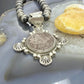 1908 Genuine US Liberty Head Nickel Decorated Unisex Sterling Silver Pendant