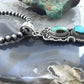 Sterling Silver Southwestern Style 3 Sonora Gold Turquoise Pendant For Women