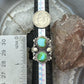 Sterling Silver Southwestern Style 2 Sonora Gold Turquoise Adjustable Ring For Women #5