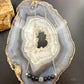 Carolyn Pollack Sterling Silver 6 Faceted Onyx w/Swirl Beads 15"-14" Necklace For Women