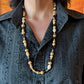 Carolyn Pollack 3mm-15mm Multi-Gemstone Beads 28"-31" Necklace For Women