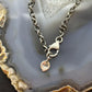 Carolyn Pollack Southwestern Style Sterling Silver Bead and Blue Topaz Necklace For Women