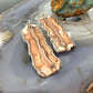 Sterling Silver Agate Slab Dangle Earrings For Women #404