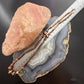 Copper Navajo Pearl Round & 25mm Cylinder & 6mm Spiny Oyster Beads 20" Necklace For Women